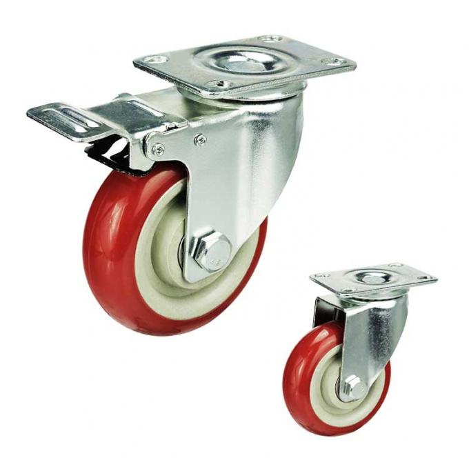 Wholesales 100mm PVC Medium Duty Casters 0
