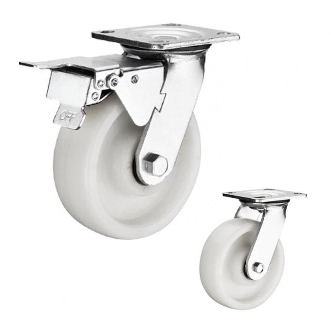 150mm 500kg Capacity PA Heavy Duty Casters With Lock 0