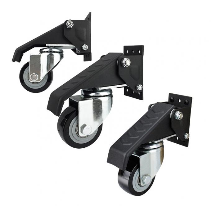 2.5 Inch Heavy Duty Retractable Workbench Casters 200kg Loading 0