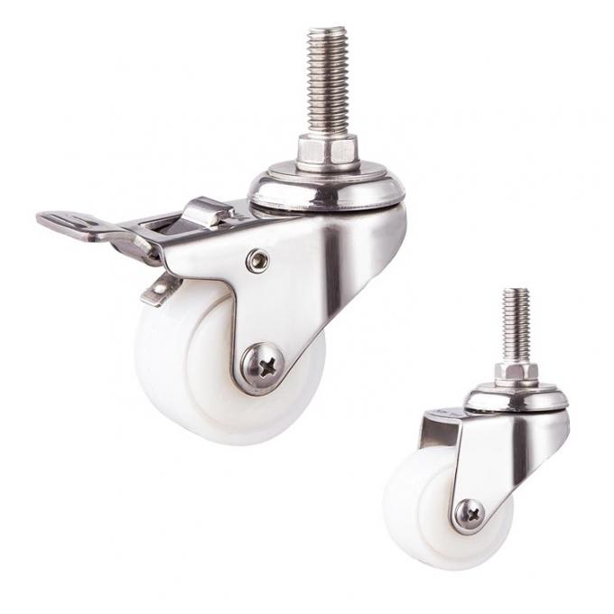 2 Inch 110lbs Loading Stainless Steel Casters 1