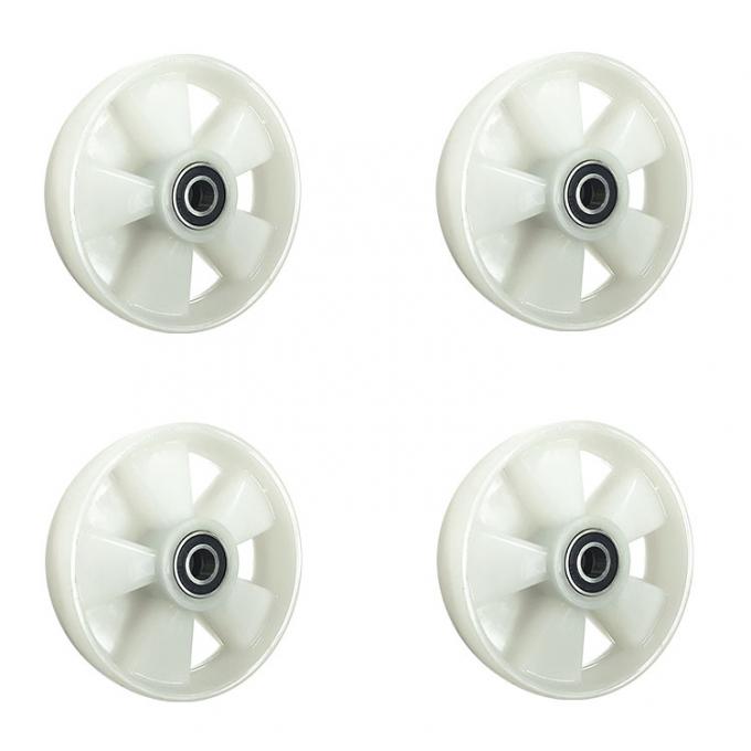 8x2 800kg Loading PP Industrial Casters With Ball Bearing For Pallet Truck 0