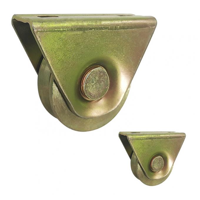 80mm V Groove Wheels , 550lbs Loading Industrial Swivel Casters 0