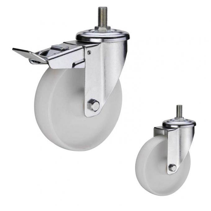 Wearable 5 Inch 330lbs Loading Nylon Casters Medium Duty 2
