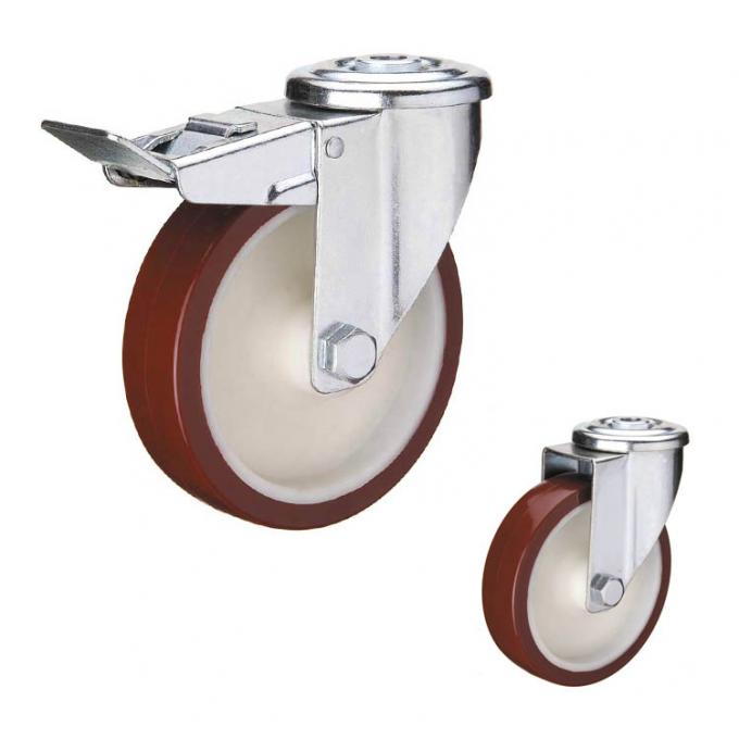 4 Inch Polyurethane Casters 1