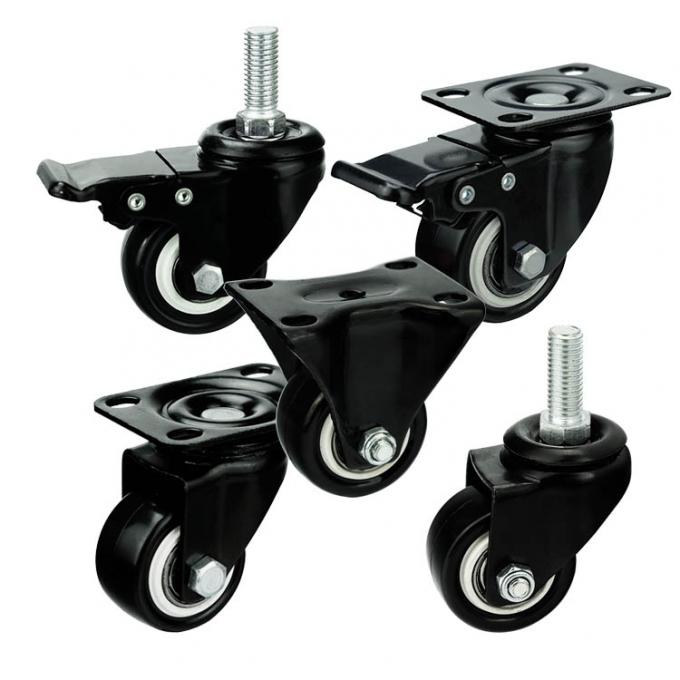Each OEM 2inch PVC Light Duty Casters 1