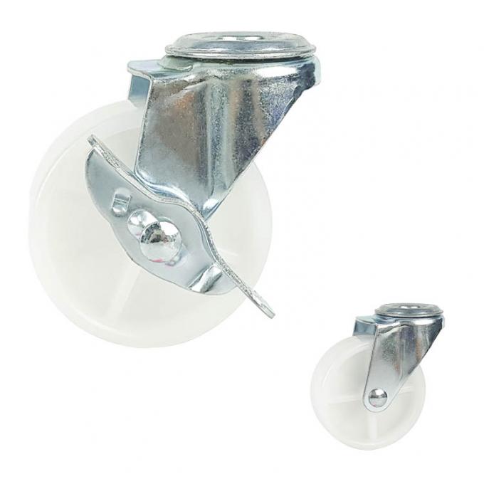 2 Inch Diameter Plastic Swivel Plate Light Duty Casters Customize 3