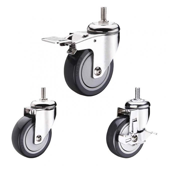 300lbs 5 Inch Polyurethane Wheels 1