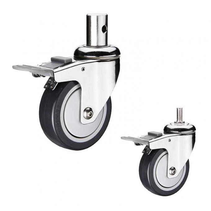 300lbs 5 Inch Polyurethane Wheels 2