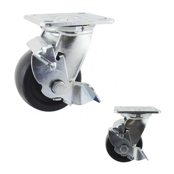 100mm Diameter Heavy Duty Casters For Industrial Trolleys Wholesale Plastic Casters 2