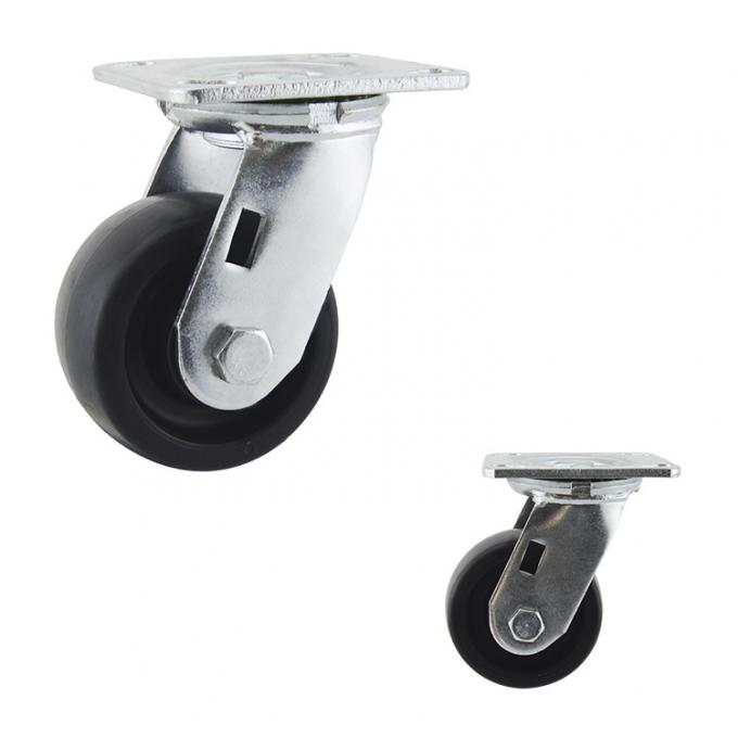 100mm Diameter Heavy Duty Casters For Industrial Trolleys Wholesale Plastic Casters 1