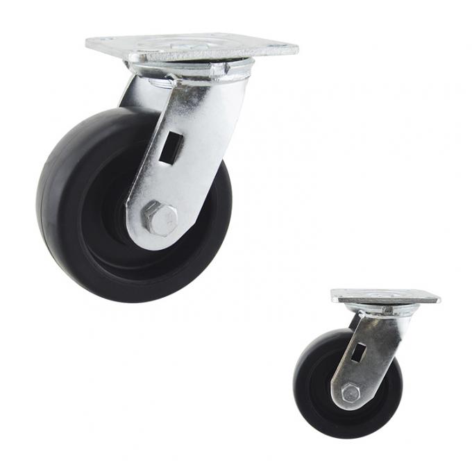 125mm 350kg Capacity Platform Trolley Heavy Duty Casters Wholesale Industrial Caster 1