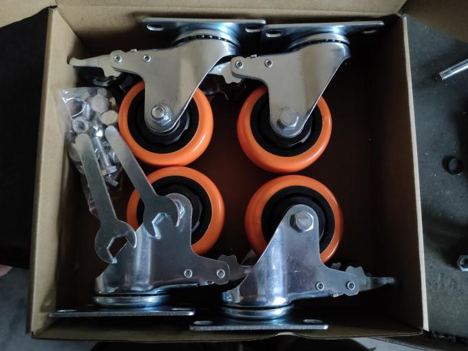 90KG Loading 4 Inch Medium Duty Casters 8