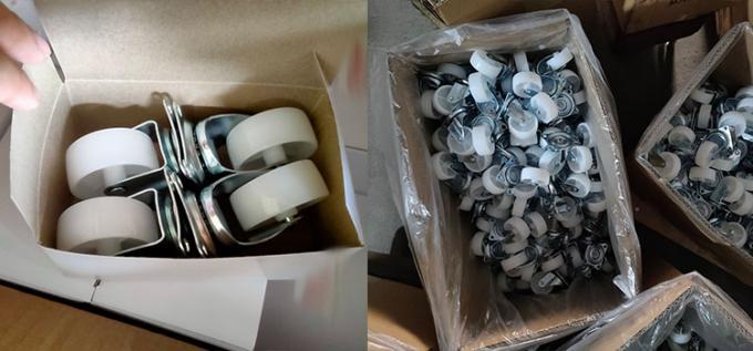 2 Inch Diameter Plastic Swivel Plate Light Duty Casters Customize 7