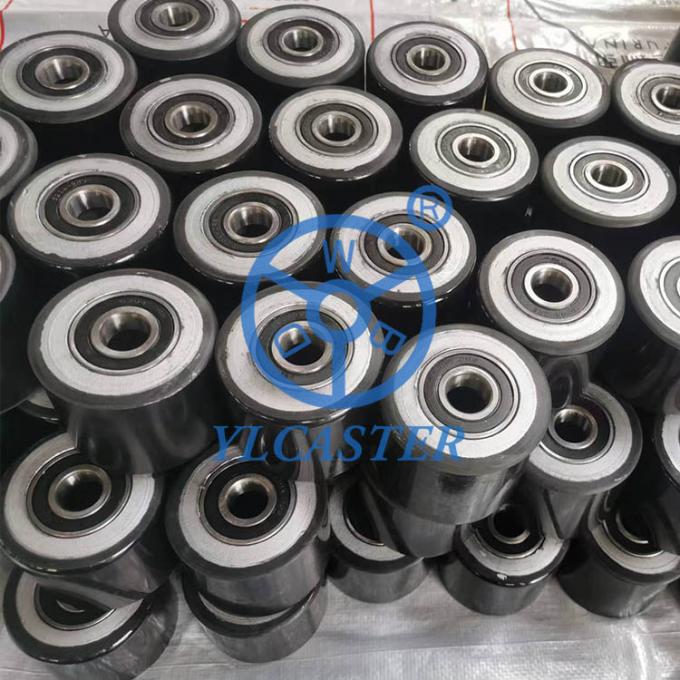 Iron Core 3" Polyurethane Load Wheels 600KG Capacity Pallet Jack Wheels 2
