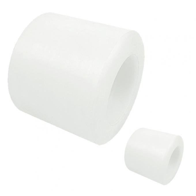 80x70mm Nylon Load Wheels High Capacity White Pallet Jack Wheels With Bearings 0