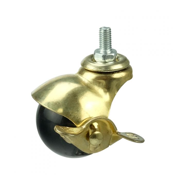 Eco Friendly White Ball Casters For Easy Maneuvering Of Furniture And Small Cabinets 0