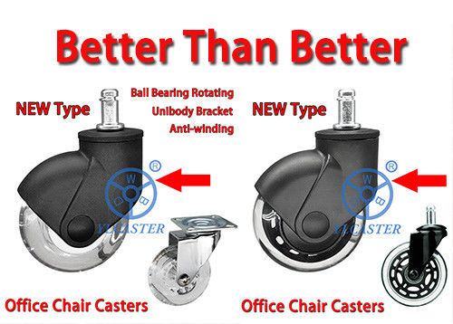 Latest company news about New Clear Polyurethane Office Chair Casters Are Coming