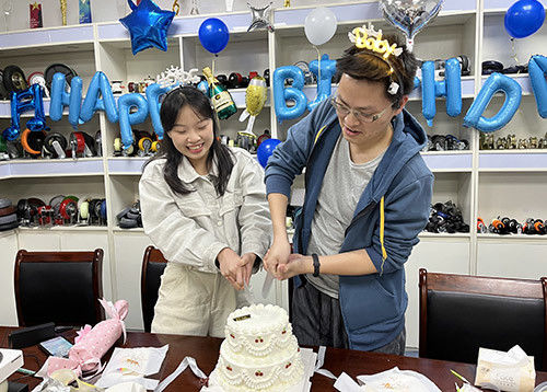 Latest company news about Happy birthday！Erica and Jimmy！