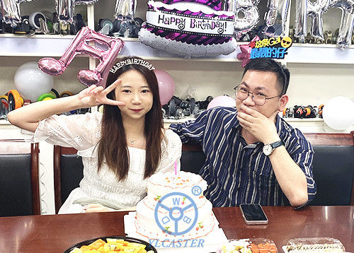 Latest company news about Happy birthday！Tiffany and Lee！