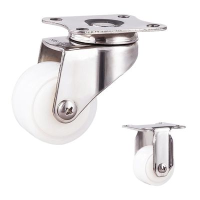 3inch 198lbs Capacity 304 Stainless Steel Casters With Plain Bearing