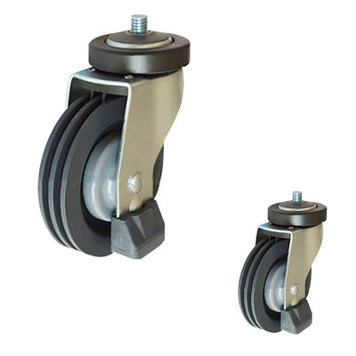 198lbs Loading 5inch TPR Trolley Wheels Heavy Duty With Steel Dust Cover