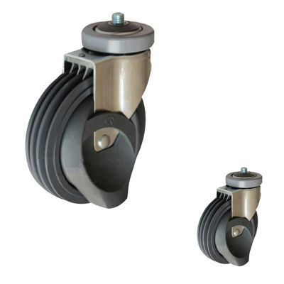 198lbs Loading 5inch TPR Trolley Wheels Heavy Duty With Steel Dust Cover