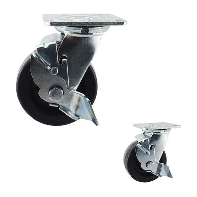 100-500KG Threaded Stem Adjustable Leveling Casters Machine Wheels