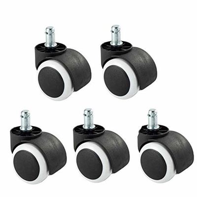 Efficiently Designed Office Chair Caster Wheels With 40kg Capacity