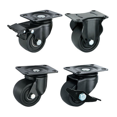 50mm Black Nylon Casters