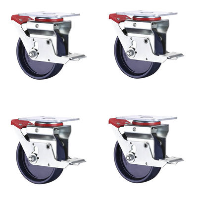 Rohs Baker Scaffold Casters , 6" Castors For Scaffolding