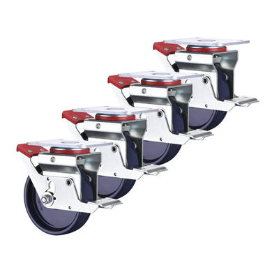 Rohs Baker Scaffold Casters , 6" Castors For Scaffolding