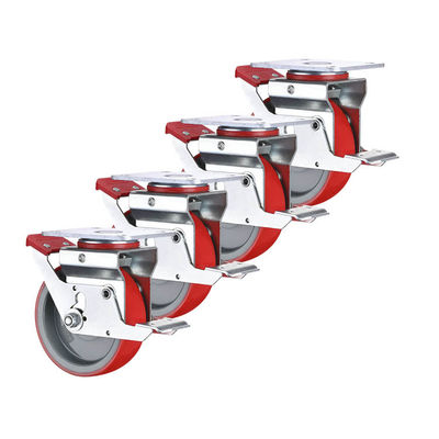 125mm Scaffolding Swivel Wheels , ISO9001 Caster Wheel Scaffolding