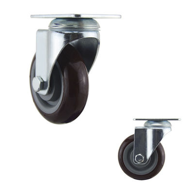110kg Loaded 100mm Wheel Medium Duty Casters For Service Carts