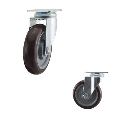 5 Inch Polyurethane Medium Duty Casters 155mm Height