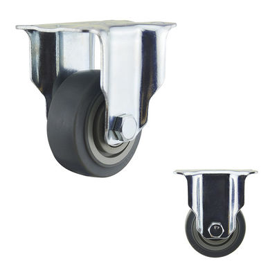 3" Silent Medical Cart 80kg Capacity Medium Duty Casters