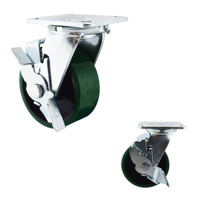 125mm Load Capacity 880LBS Heavy Duty Swivel Castors Wheels