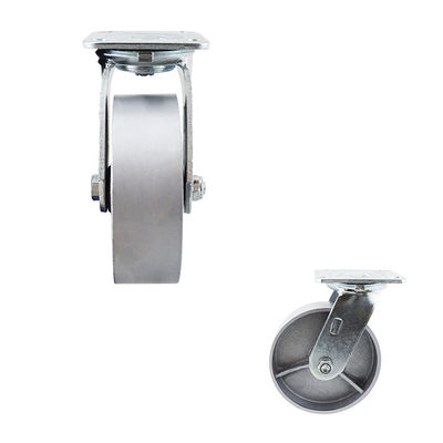 Industrial Cast Iron 360 Degree Rotating 6 Inch Swivel Casters