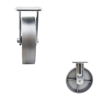 200mm Diameter 300kg Load Capacity Cast Iron Metal Trolley Wheels