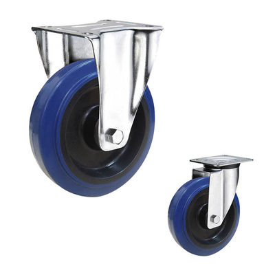 5 Inch 200kg Capacity Threaded Stem  Casters With Roller Bearing