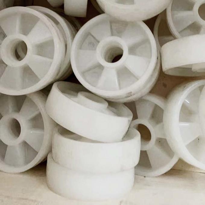 1650 1850 2050Nylon Hand Pallet Truck Wheels Solid White Drive Wheels Front Wheels For Pallet Jacks Wholesale 0