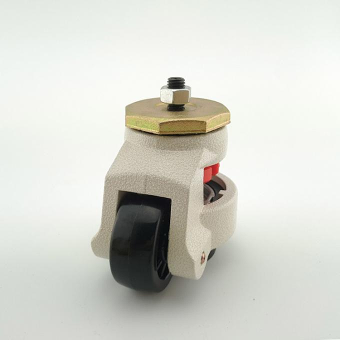 100-500KG Threaded Stem Adjustable Leveling Casters Machine Wheels