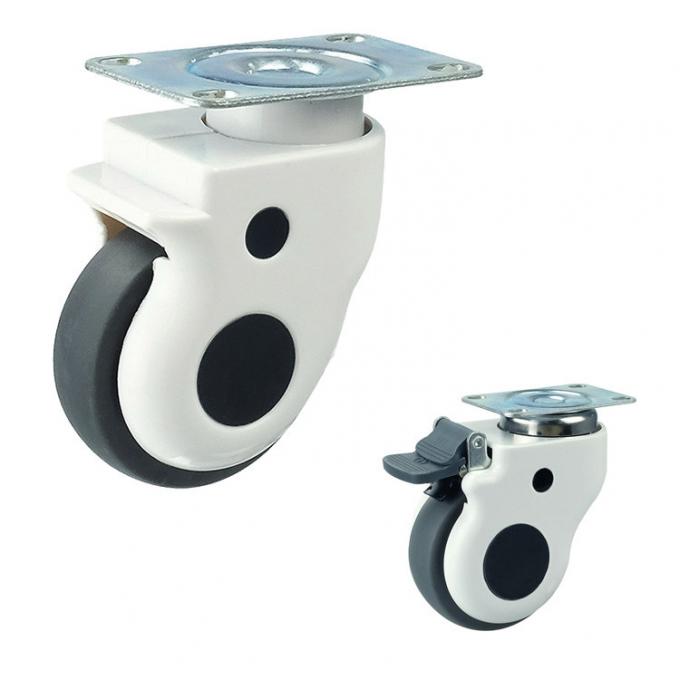 125mm Medical Bed Casters Stem Locking Anti - Winding Hospital 1