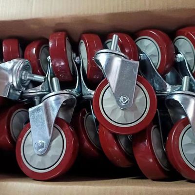 China 5 Inch Wheel Width Zinc Plated Medium-load Casters for Medium-load Applications