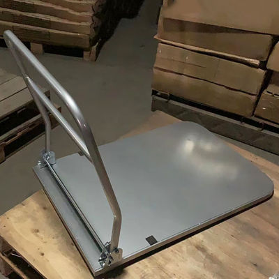 China Foldable Handle Type Trolley Platform for Safe and Stable Material Handling