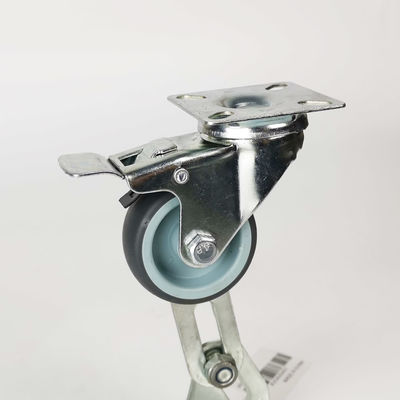 China 3 Inch Economical Soft TPR Castors Light Duty Swivel Lock Floor-protecting Castor Wheels Wholesale