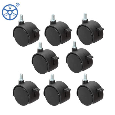 China 2-4 Inches Swivel Radius Soft Casters Up To 144 Lbs Load Capacity