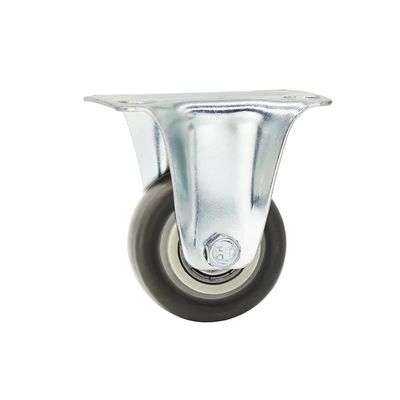 China Wheel Material TPR Light Duty Casters 19-24mm Wheel Width Plastic Wheel Core