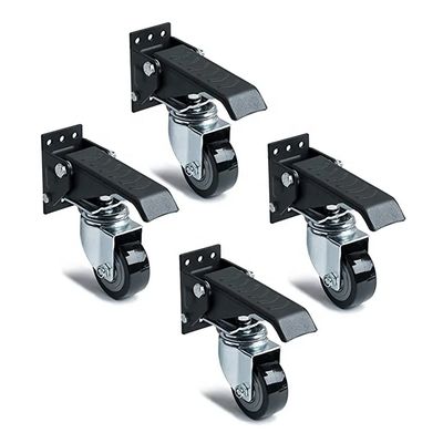 China Wholesale lndustrial Caster Swivel Workbench Casters 2.5 Inches Polyurethane Wheel Diameter