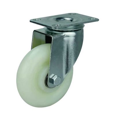 China 132lbs Load Capacity Light Duty Casters With Bolt Hole Spacing 95x95mm