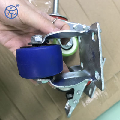 China Flexible Light Duty Rubber/PVC/PP/PU Caster